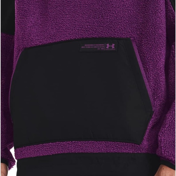 UNDER ARMOUR S M L XL Mission Boucle Anorak Hoodie Jacket Rivalry (514) Zip - Picture 8 of 12